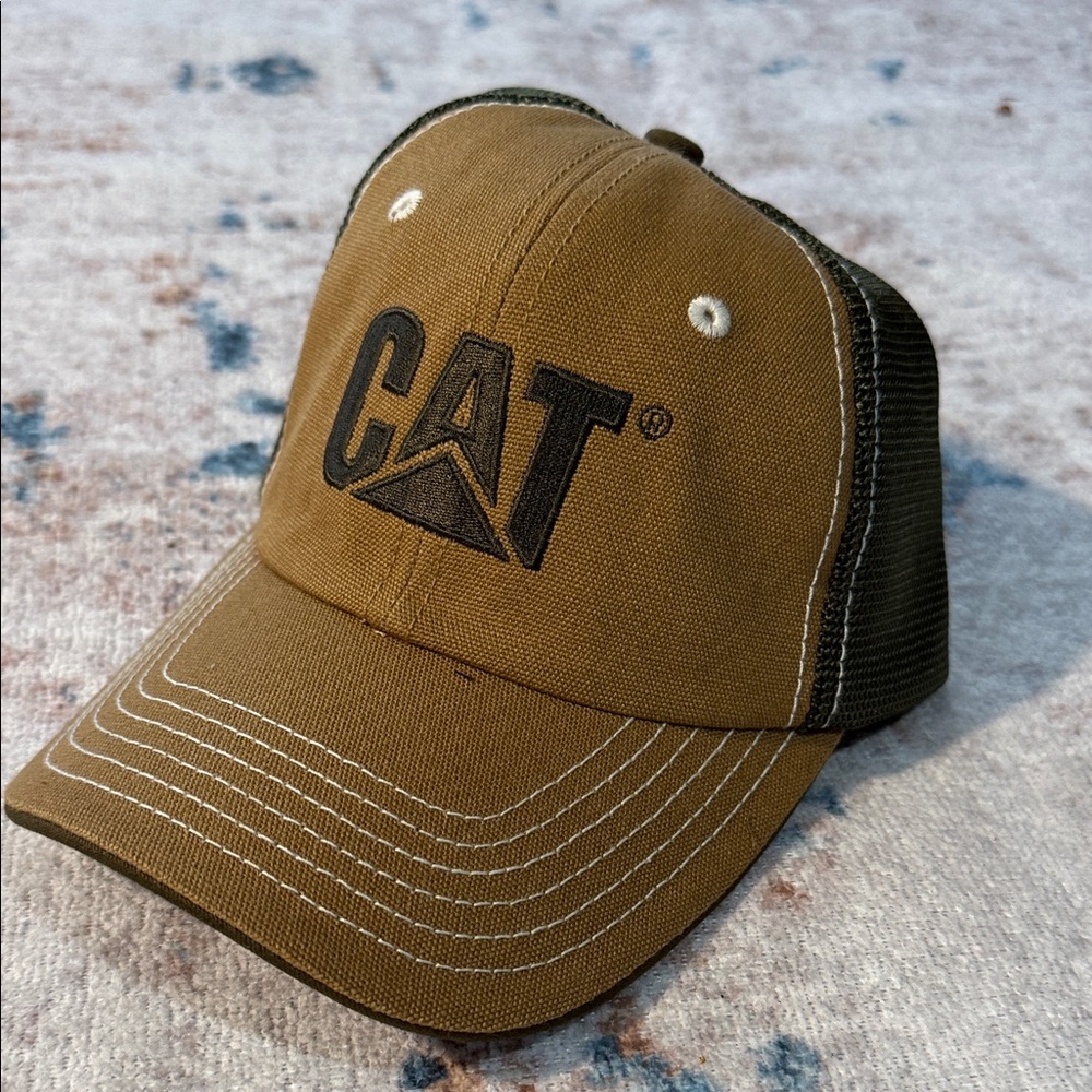Brown and Black Trucker Hat